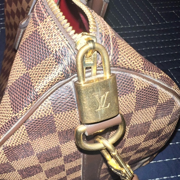 π― Authentic Louis Vuitton Speedy Bandouliere 35, Damien Ebene - Picture 11 of 17
